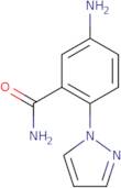 5-Amino-2-(1H-pyrazol-1-yl)benzamide