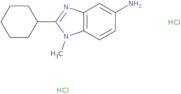 2-Cyclohexyl-1-methyl-1H-benzo[D]imidazol-5-amine dihydrochloride