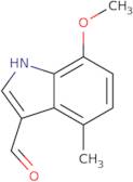 4-Methoxy-7-methylindole-3-carboxaldehyde