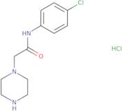 N-(4-Chlorophenyl)-2-(piperazin-1-yl)acetamide hydrochloride