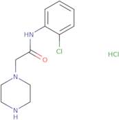 N-(2-Chlorophenyl)-2-(piperazin-1-yl)acetamide hydrochloride