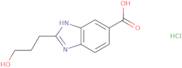 2-(3-Hydroxy-propyl)-1H-benzoimidazole-5-carboxylic acid hydrochloride