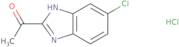 1-(6-Chloro-1H-benzimidazol-2-yl)ethanone hydrochloride