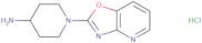 1-[1,3]Oxazolo[4,5-b]pyridin-2-ylpiperidin-4-amine hydrochloride