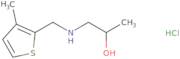 1-[(3-Methyl-thiophen-2-ylmethyl)-amino]-propan-2-ol hydrochloride