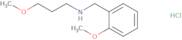 (2-Methoxybenzyl)(3-methoxypropyl)amine hydrochloride