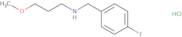 N-(4-Fluorobenzyl)-3-methoxy-1-propanamine hydrochloride