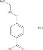 4-((Ethylamino)methyl)benzoic acid hydrochloride