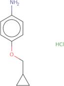 4-(Cyclopropylmethoxy)aniline HCl