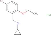 N-[(5-Bromo-2-ethoxyphenyl)methyl]cyclopropanamine hydrochloride