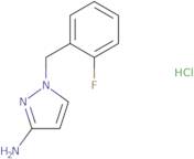 1-[(2-Fluorophenyl)methyl]-1H-pyrazol-3-amine hydrochloride