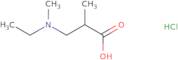 3-[Ethyl(methyl)amino]-2-methylpropanoic acid hydrochloride