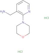 [2-(4-Morpholinyl)-3-pyridinyl]methanamine dihydrochloride