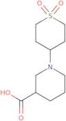 1-(1,1-Dioxidotetrahydro-2H-thiopyran-4-yl)piperidine-3-carboxylic acid