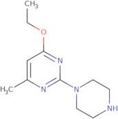 4-Ethoxy-6-methyl-2-(piperazin-1-yl)pyrimidine