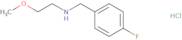 N-(4-Fluorobenzyl)-2-methoxyethanamine hydrochloride