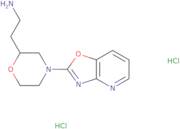 2-(4-[1,3]Oxazolo[4,5-b]pyridin-2-ylmorpholin-2-yl)ethanamine dihydrochloride