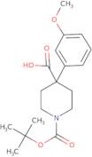 1-(tert-Butoxycarbonyl)-4-(3-methoxyphenyl)piperidine-4-carboxylic acid