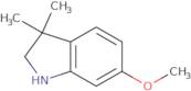 6-Methoxy-3,3-dimethylindoline