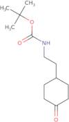 tert-Butyl 2-(4-oxocyclohexyl)ethylcarbamate