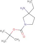 1-boc-3-amino-3-ethylpyrrolidine