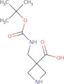 3-(boc-aminomethyl)azetidine-3-carboxylic acid