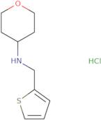 N-(Thiophen-2-ylmethyl)tetrahydro-2H-pyran-4-amine hydrochloride