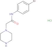 N-(4-Bromophenyl)-2-(piperazin-1-yl)acetamide hydrochloride
