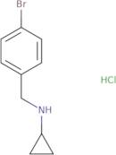 (4-Bromobenzyl)cyclopropylamine hydrochloride