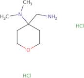 4-(Aminomethyl)-N,N-dimethyltetrahydro-2H-pyran-4-amine dihydrochloride