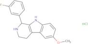 1-(3-Fluorophenyl)-6-methoxy-1H,2H,3H,4H,9H-pyrido[3,4-b]indole hydrochloride