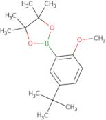 2-(5-tert-Butyl-2-methoxyphenyl)-4,4,5,5-tetramethyl-1,3,2-dioxaborolane