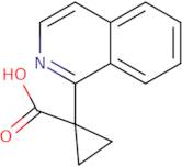 1-(Isoquinolin-1-yl)cyclopropane-1-carboxylic acid