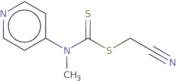 Cyanomethyl methyl(4-pyridyl)carbamodithioate