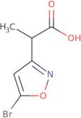 2-(5-Bromo-1,2-oxazol-3-yl)propanoicacid