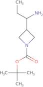 tert-Butyl 3-(1-aminopropyl)azetidine-1-carboxylate