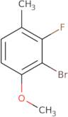 2-Bromo-3-fluoro-1-methoxy-4-methylbenzene