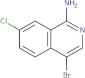 4-Bromo-7-chloroisoquinolin-1-amine