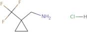 [1-(trifluoromethyl)cyclopropyl]methanamine hydrochloride