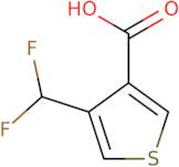 4-(Difluoromethyl)thiophene-3-carboxylic acid