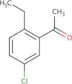 1-(5-Chloro-2-ethylphenyl)ethan-1-one