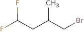 4-Bromo-1,1-difluoro-3-methylbutane