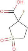 3-Fluorotetrahydro-3-​thiophenecarboxylic acid 1,​1-​dioxide