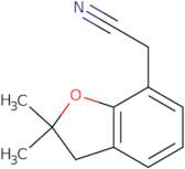 2-(2,2-Dimethyl-2,3-dihydro-1-benzofuran-7-yl)acetonitrile