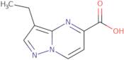 3-Ethylpyrazolo[1,5-a]pyrimidine-5-carboxylic acid