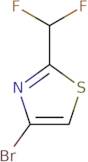 4-Bromo-2-(difluoromethyl)-1,3-thiazole