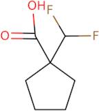 1-(Difluoromethyl)cyclopentane-1-carboxylic acid