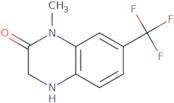 1-Methyl-7-(trifluoromethyl)-1,2,3,4-tetrahydroquinoxalin-2-one