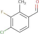 4-Chloro-3-fluoro-2-methylbenzaldehyde