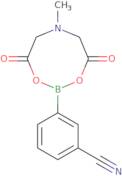 3-(6-Methyl-4,8-dioxo-1,3,6,2-dioxazaborocan-2-yl)benzonitrile